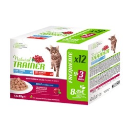Natural Trainer Adult Tonno/Manzo Multipack 12 X 85 Gr.