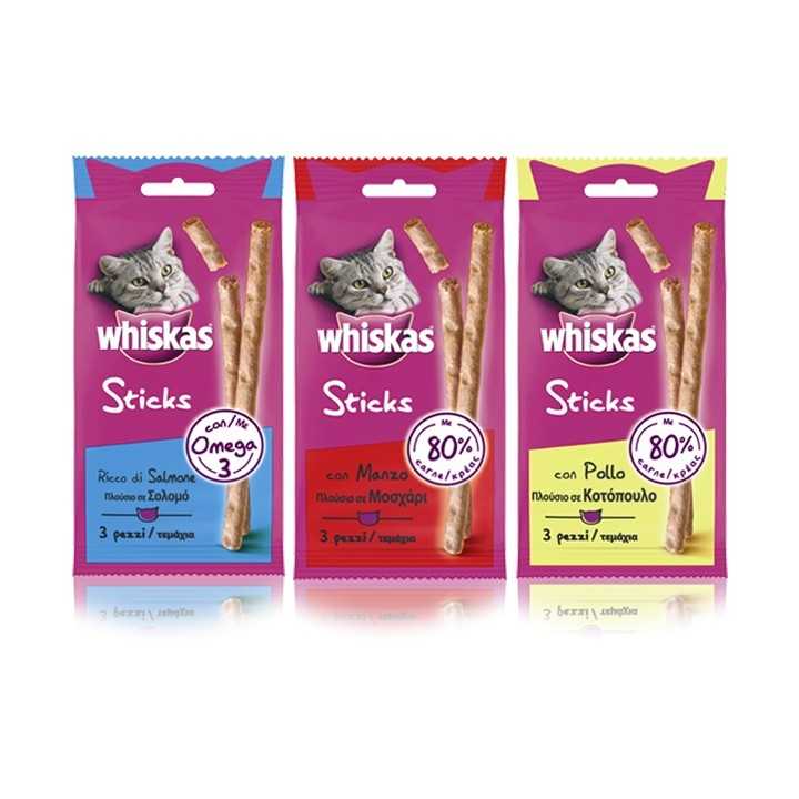 Whiskas Catsticks Pollo 18 Gr.