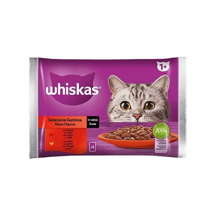 Whiskas Core Selezione Gustosa In Salsa 4 X 85 Gr.