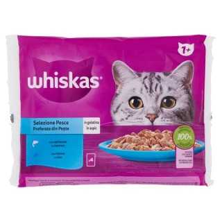 Whiskas Core Selezione Pesce In Gelatina 4 X 85 Gr.
