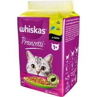 Whiskas Pranzetti In Salsa 1+ Pollo & Tonno (6 X 50 Gr.)