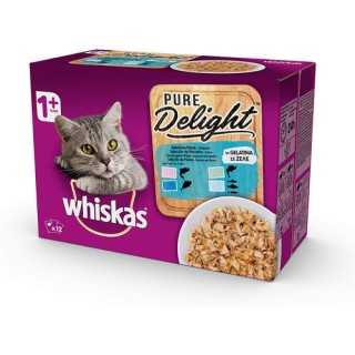 Whiskas Pure Delight Selezione Pesce 12 X 85 Gr.