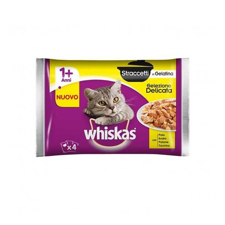 Whiskas Straccetti Selezione Delicata 4 X 85 Gr.