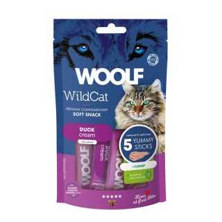 Woolf Wildcat Cream Anatra & Erba Gatta 5 Pz.
