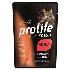 Prolife Cat Dual Fresh Adult Pollo & Anatra 85 Gr.
