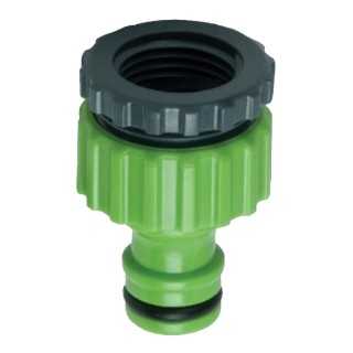 Raccordo Riduttore per Tubo-Rubinetto Filetto Femmina 3/4"  Attacco 1/2" (Connettore Per Attacco Rapido)  Presa Rubinetto - Iris