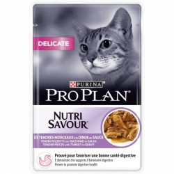 Purina Pro Plan Cat Nutri Savour Delicate Tacchino In Salsa 85 Gr.