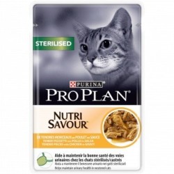 Purina Pro Plan Cat Nutri Savour Sterilised Pollo In Salsa 85 Gr.