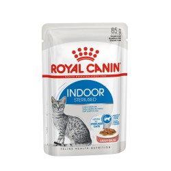 Royal Canin Cat Indoor Sterilised Salsa 85 Gr.