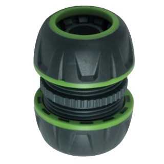 Raccordo Riparatore Congiunzione 2 Vie Tubo 3/4" Connettore per Riparare Linea Acqua Irrigazione (Attacco Rapido) Block - Iris