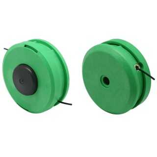Testina Universale Uscita Filo Automatica per Decespugliatore (a 2 fili) Batti e Vai - Green Cat
