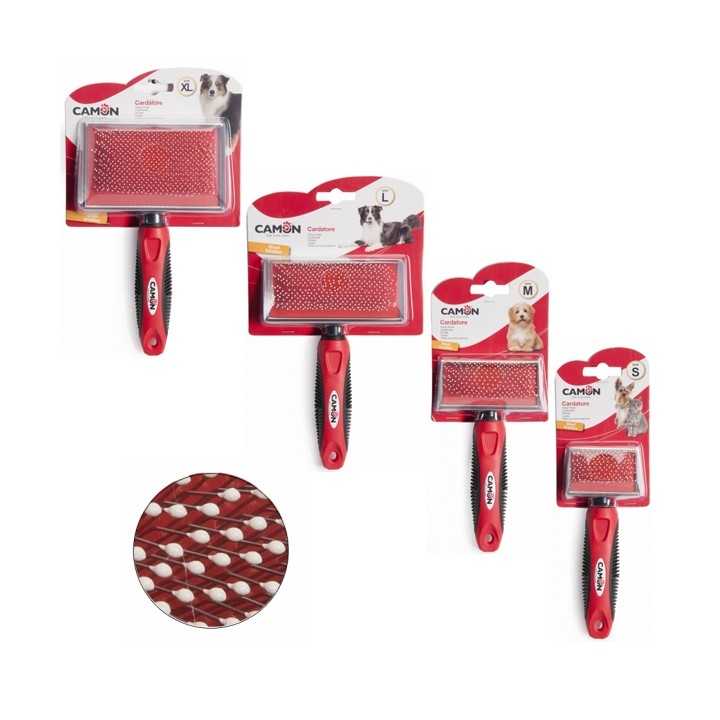 Camon Cardatore Con Denti In Acciaio & Punte Arrotondate 12 X 5,5 Cm.