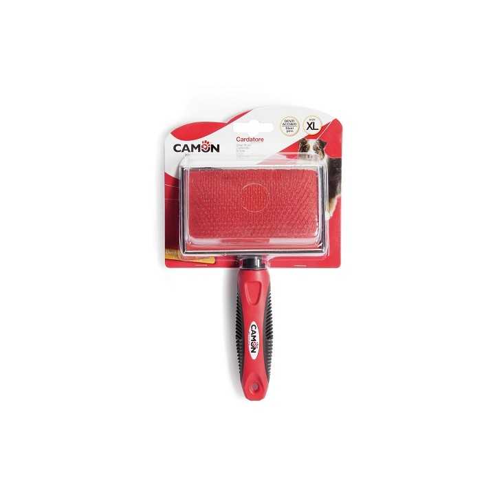 Camon Cardatore Denti Curvi & Lunghi In Acciaio (12 X 8 Cm.)