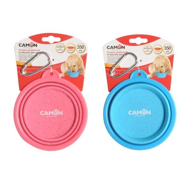 Camon Ciotola Da Viaggio In Silicone Marble 350 Ml.