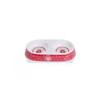 Camon Ciotola Trudi In Melamina Doppia 2 X 180 Ml.