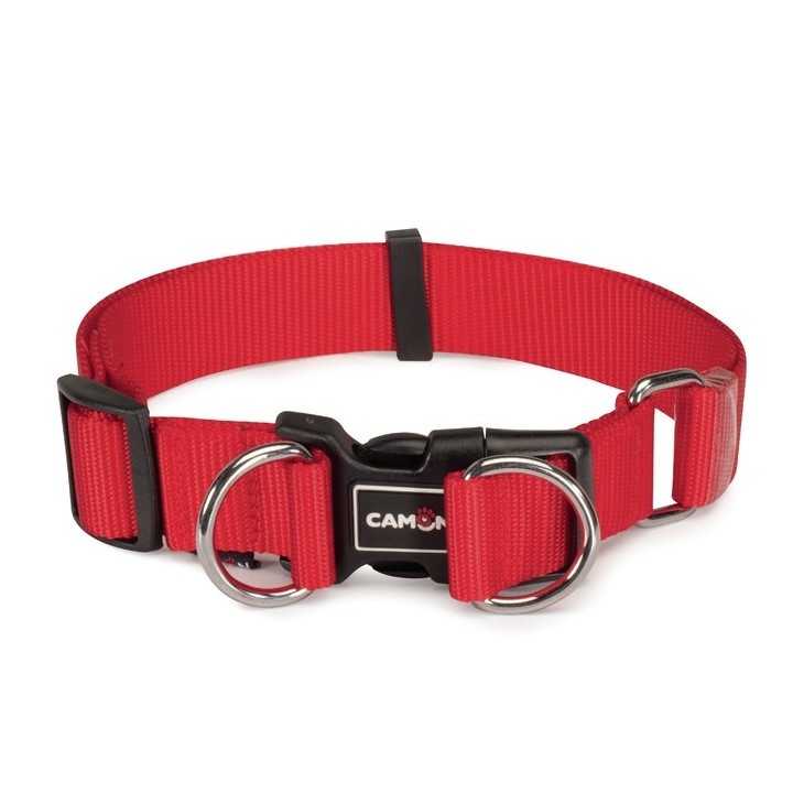 Camon Collare A Sgancio Regolabile 49-71 Cm. / 30 Mm. Rosso