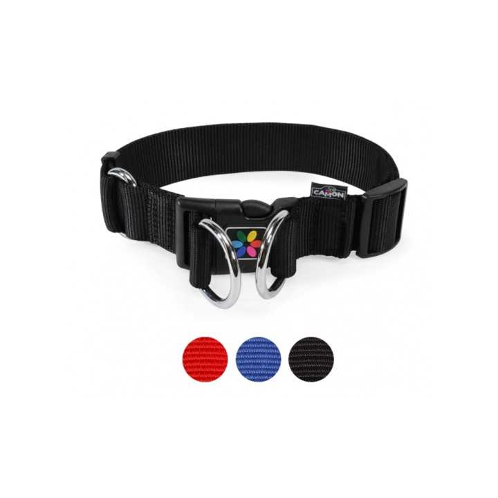 Camon Collare A Sgancio Regolabile 49-71 Cm. / 38 Mm. Nero