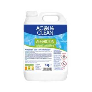Alghicida Per Piscina Antialghe Non Schiumogeno 5 Kg Effetto Azzurrante - Acqua Clean