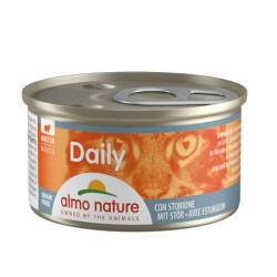 Almo Nature Cat Daily Mousse Storione 85 Gr.