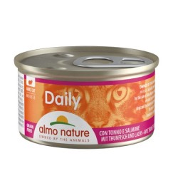Almo Nature Cat Daily Mousse Tonno & Salmone 85 Gr.