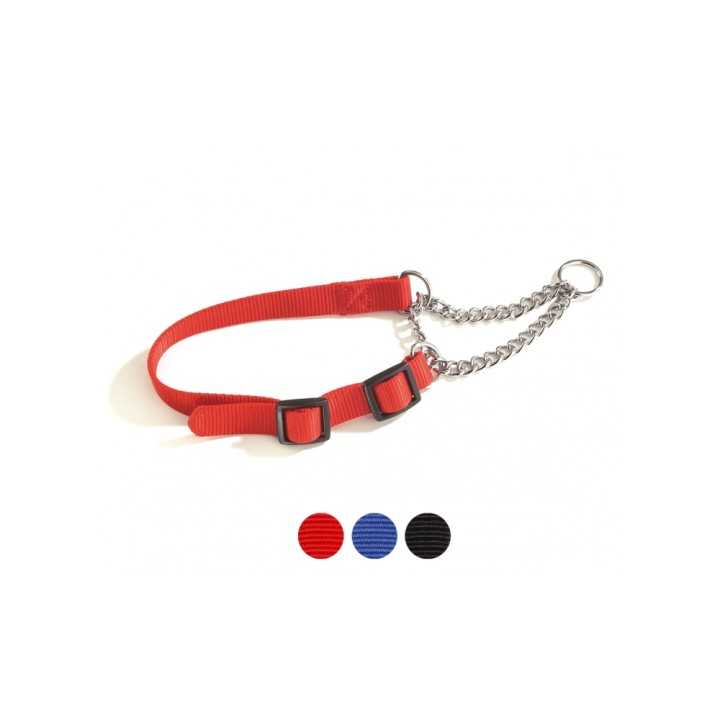 Camon Collare Semistrangolo In Nylon 12 X 360 Mm. Nero