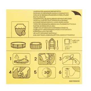 Kit di Riparazione Per Piscine Gonfiabili