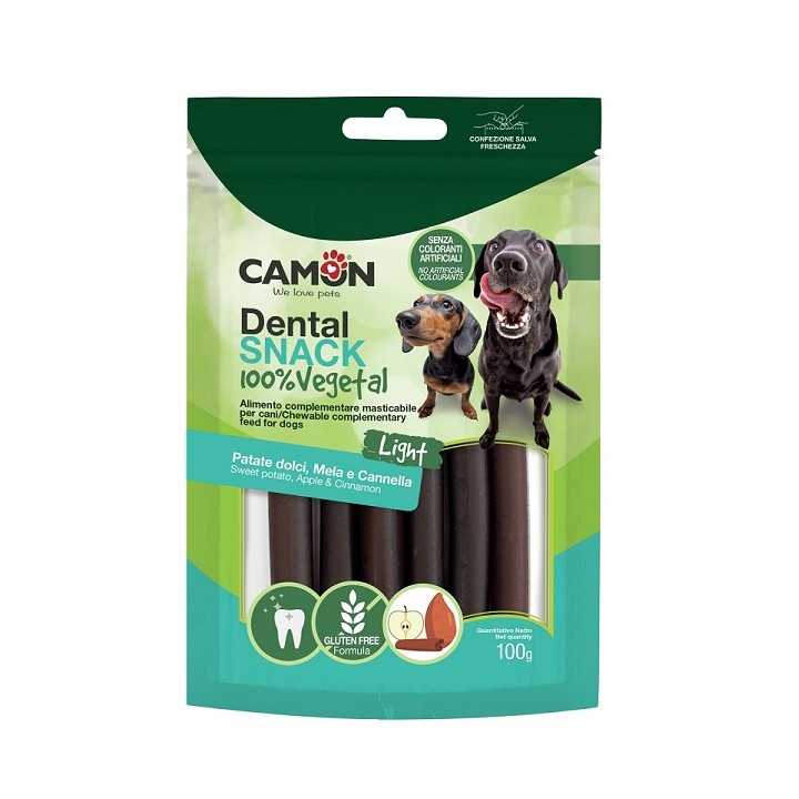 Camon Dental Snack Stick Mela & Cannella 100 Gr.