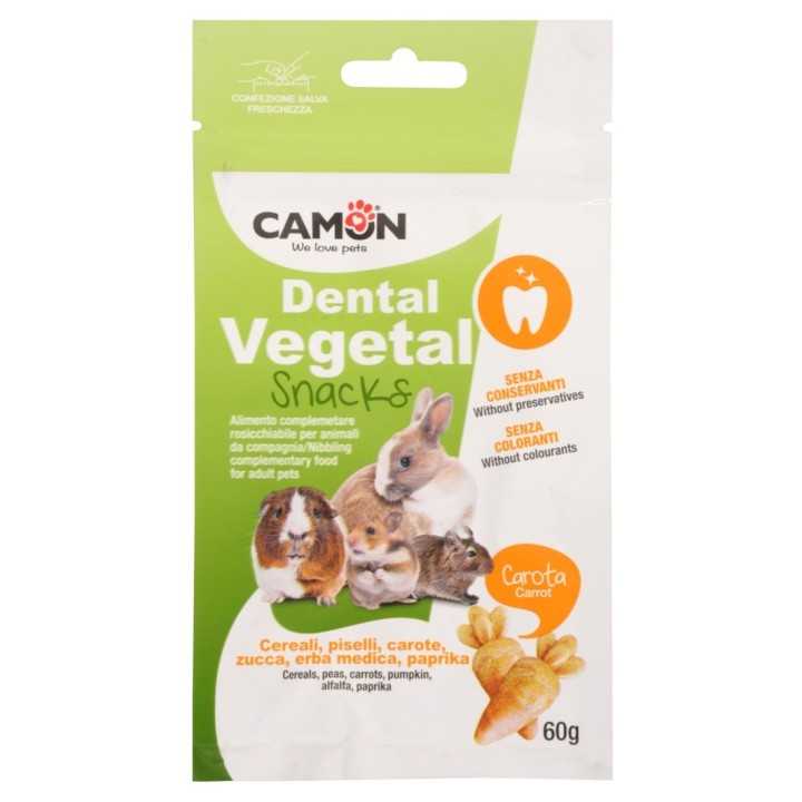 Camon Dental Vegetal Snacks Carote 60 Gr.