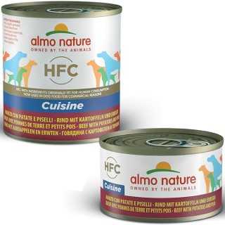 Almo Nature Dog Hfc Cuisine Manzo, Patate & Piselli 280 Gr.