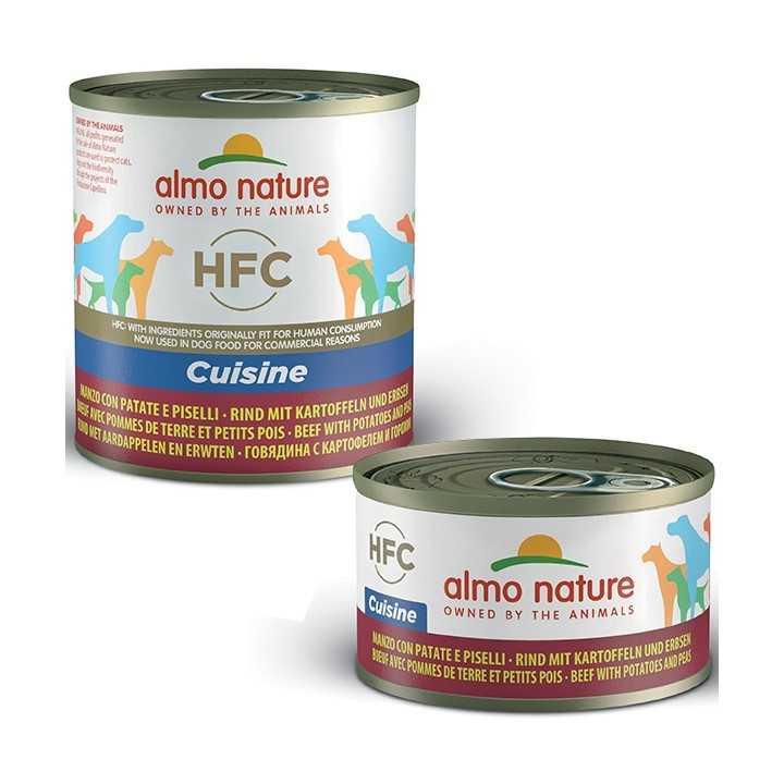 Almo Nature Dog Hfc Cuisine Manzo, Patate & Piselli 280 Gr.