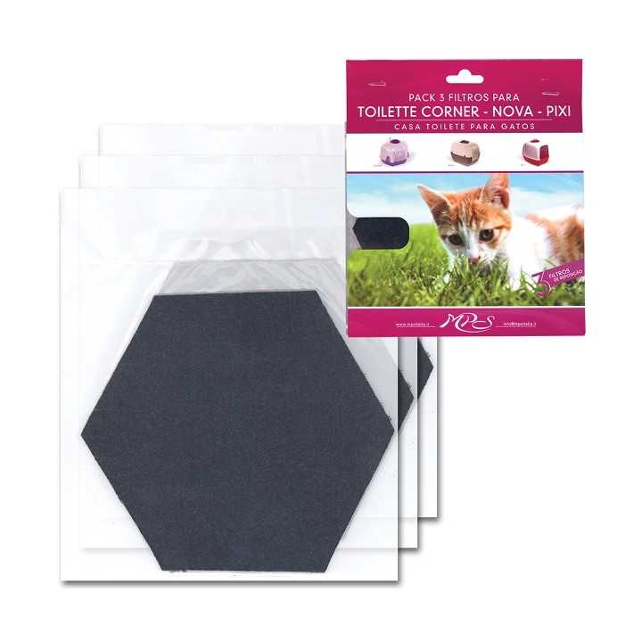 Camon Filtri Porta Lettiera Nova 3 Pz.