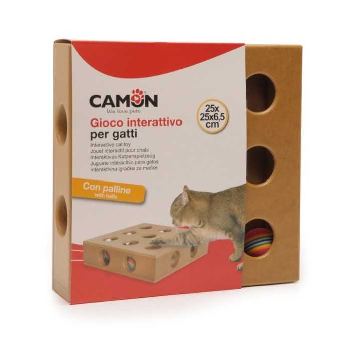 Camon Gioco Interattivo In Mdf (25 X 25 X 6,5 Cm.)