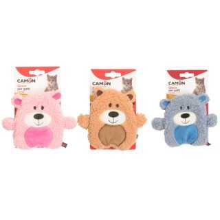 Camon Gioco Orsetto In Tessuto Con Catnip 14 Cm.