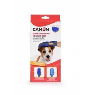 Camon Guanto Doppio Massaggiante Rimuovi Pelo (Carda Fitta)