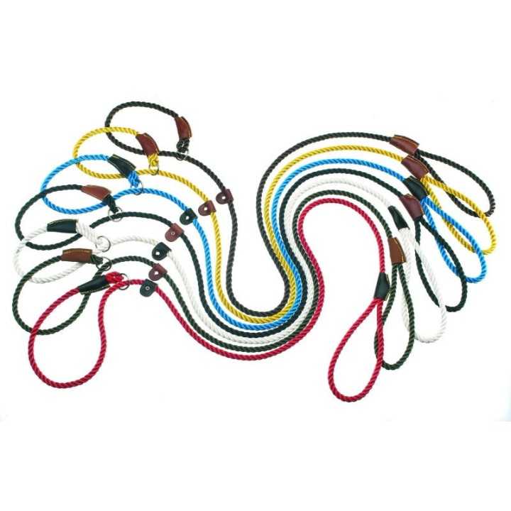 Camon Guinzaglio A Strangolo In Corda Da Esposizione 10 X 1350 Mm. Nero