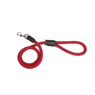 Camon Guinzaglio Da Conduzione In Pelle & Corda 16 X 1200 Mm. Nero