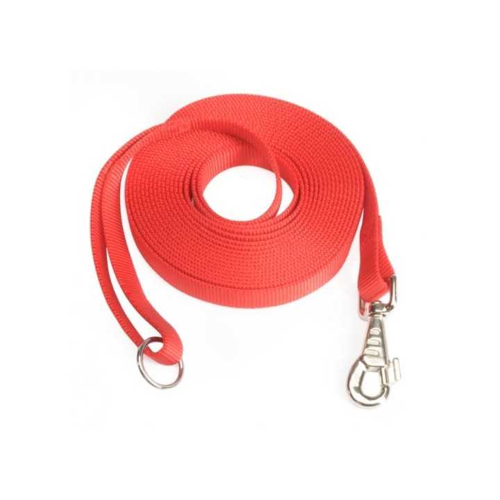 Camon Guinzaglio Doppia Maniglia 25 X 1100 Mm. Rosso