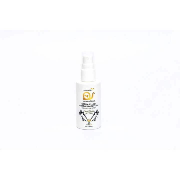 Spray Protettivo per Tattoo SPF 30 alla Bava di Lumaca