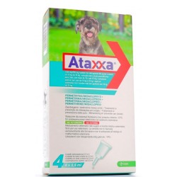 Ataxxa Spot-On Per Cani 1250/250 Mg. (10-25 Kg.) 4 Pipette