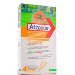 Ataxxa Spot-On Per Cani 200/40 Mg. (0-4 Kg.) 4 Pipette