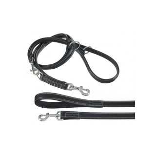 Camon Guinzaglio In Pelle London 20 X 1000 Mm. Nero