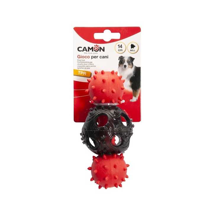 Camon Manubrio In Tpr Con Palla & Sonaglio 14 Cm.