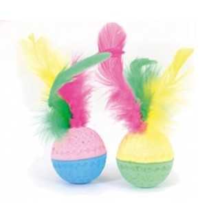 Camon Palla Con Piume 2 Pz.