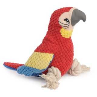 Camon Pappagallo In Poliestere Con Squeaker & Crinkle 24 Cm.