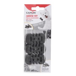 Camon Carbon Toy Gioco Masticabile Aroma Carbone Vegetale 3 Pz.