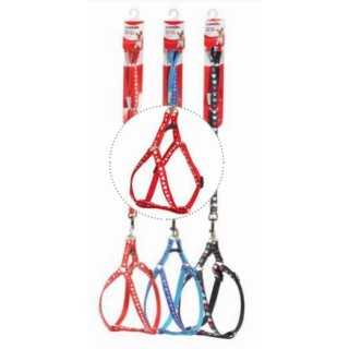 Camon Parure Pettorina + Guinzaglio Mod. Cuori 10 X 1200 Mm.