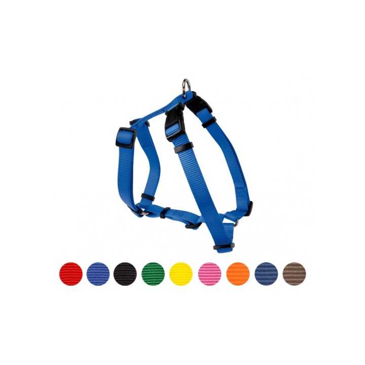 Camon Pettorina In Nylon 82-106 Cm. / 25 Mm. Nera