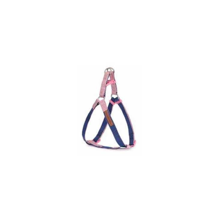 Camon Pettorina Regolabile One Touch Double Premium 10 X 250-400 Mm. Blu/Rosa