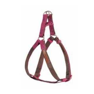 Camon Pettorina Regolabile One Touch Double Premium 20 X 450-750 Mm. Marrone/Ciclamino