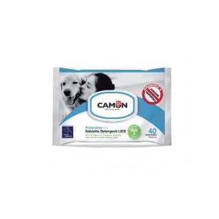 Camon Salviette Detergenti Con Olio Di Neem & Lavandula Hybrida 40 Pz.
